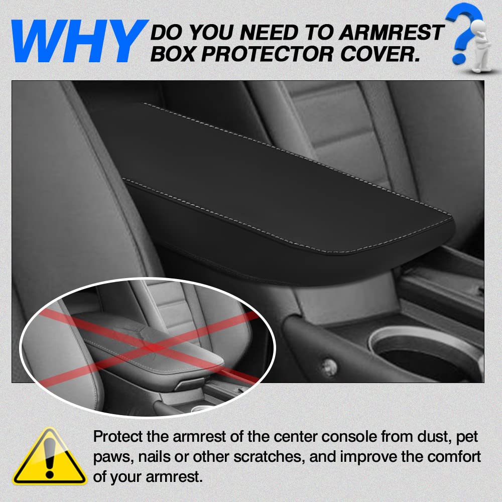 Autorder Center Console Cover For 2015-2020 2021 Lexus Nx Nx300H/Nx300/Nx200T Accessories Armrest Cover Anti-Scratch Middle Cons