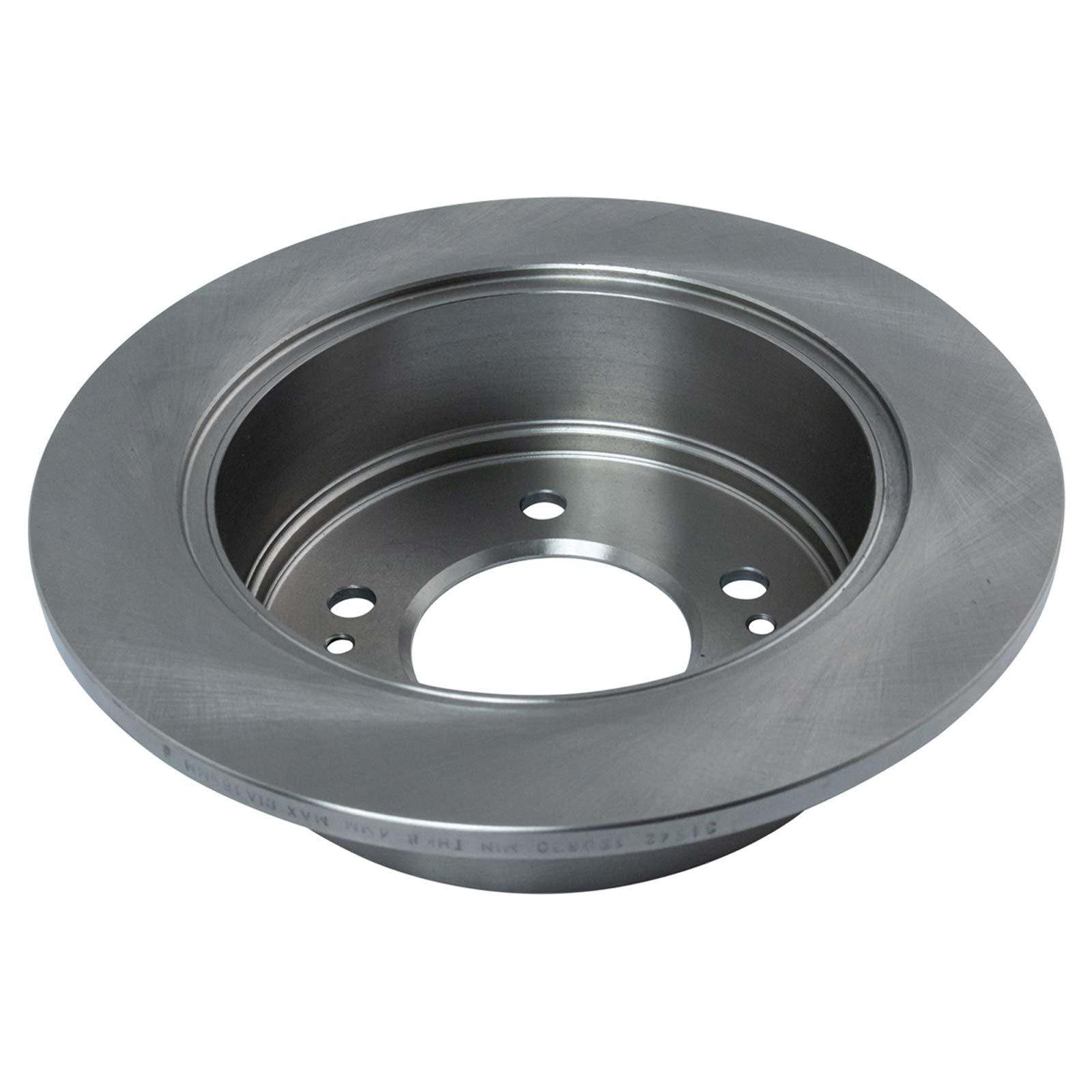 Trq Rear Brake Pad & Rotor Kit Brake Pads Brake Rotor Semi-Metallic Compatible With 2010-2013 Kia Forte Forte Koup