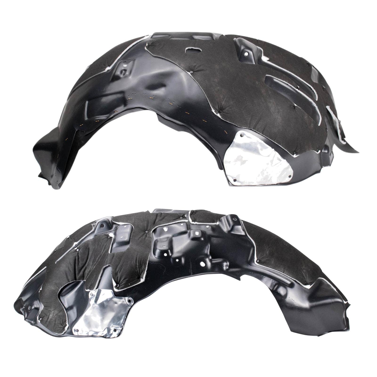 Trq Inner Fender Liner Set Compatible With 2021 Ford F-150 Fo1248214 Fo1249214