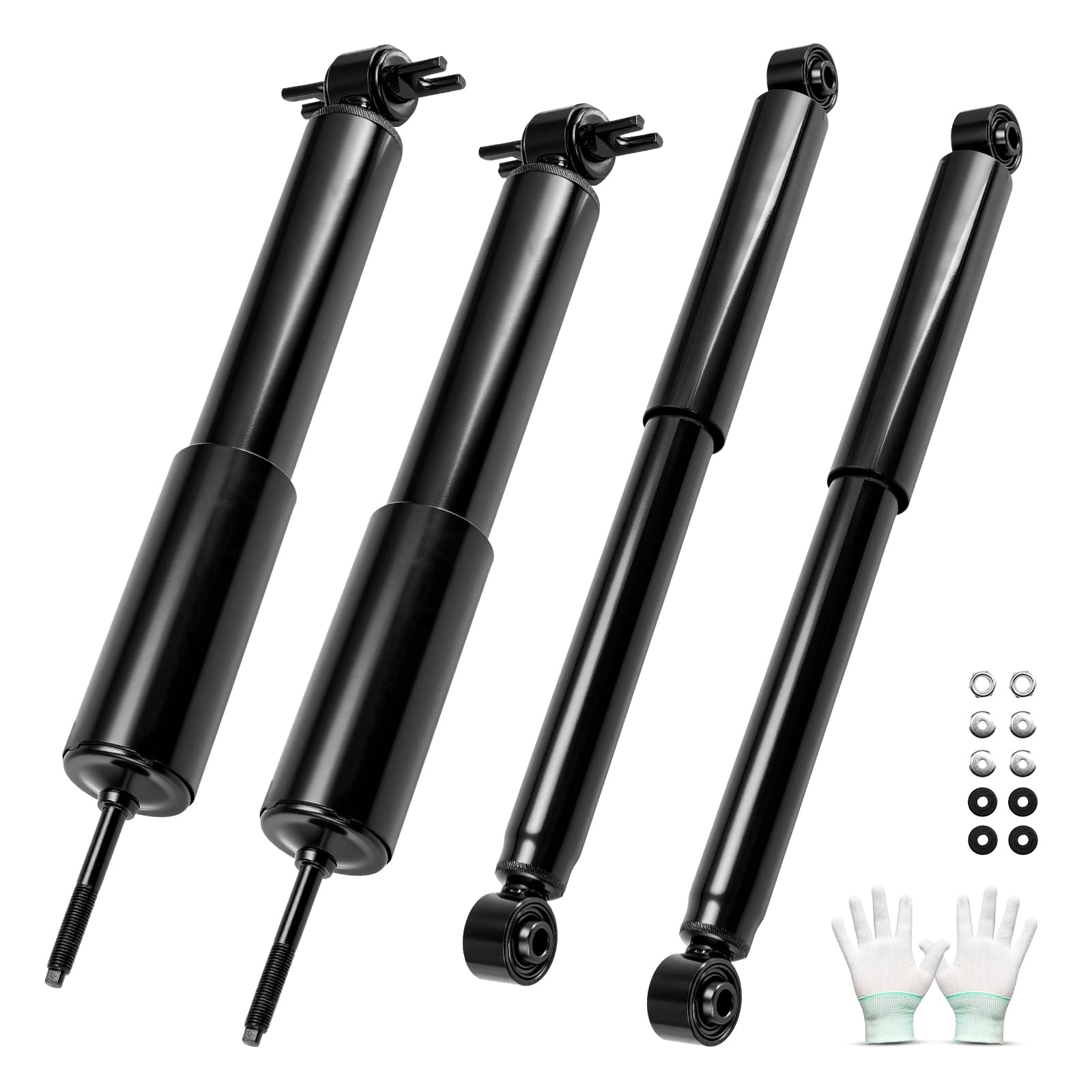 KAX Complete Strut Assembly & Shock Absorber 32326, 37150 for Silverado 1500 1999-2006,GMC Sierra 1500 1999-2006,Front+Rear Susp