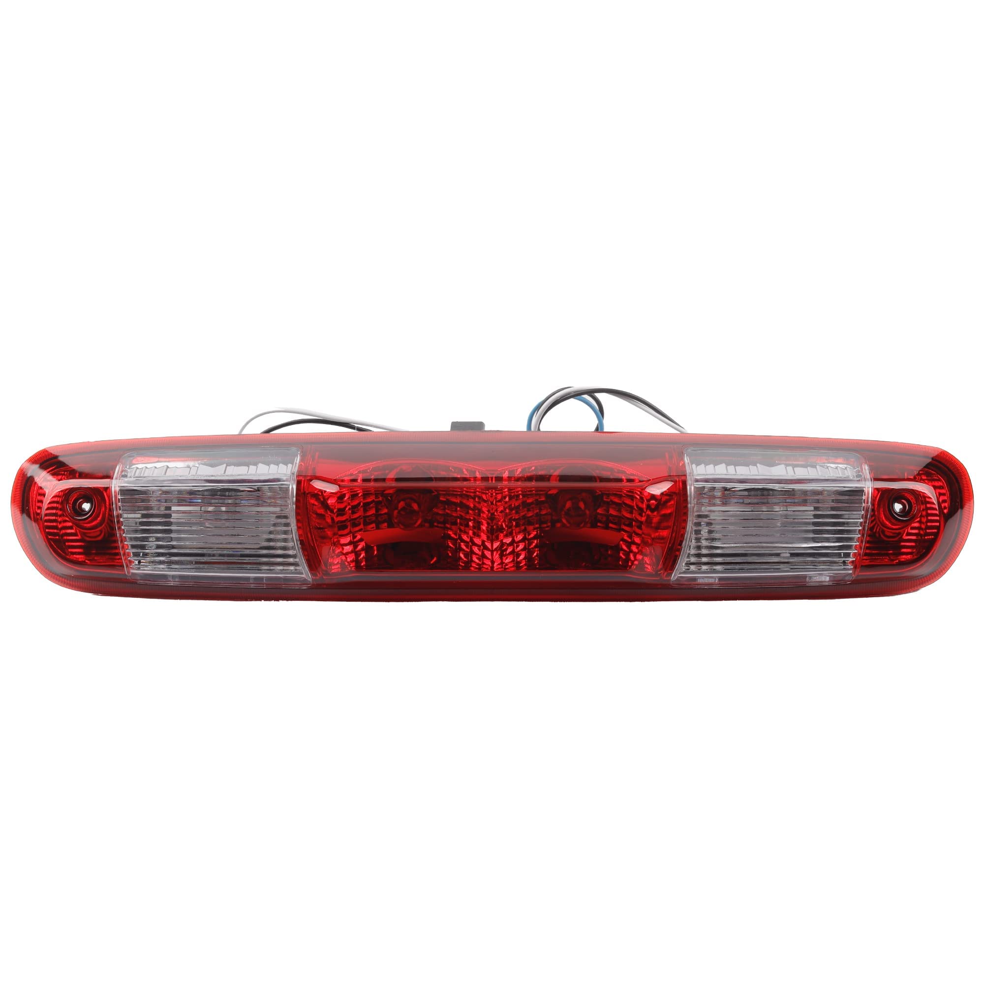 Dasbecan Gm25890530 Red Rear Center High Mount Brake Light Compatible With Gmc Sierra Chevy Silverado 2007-2013 Replace 923-247