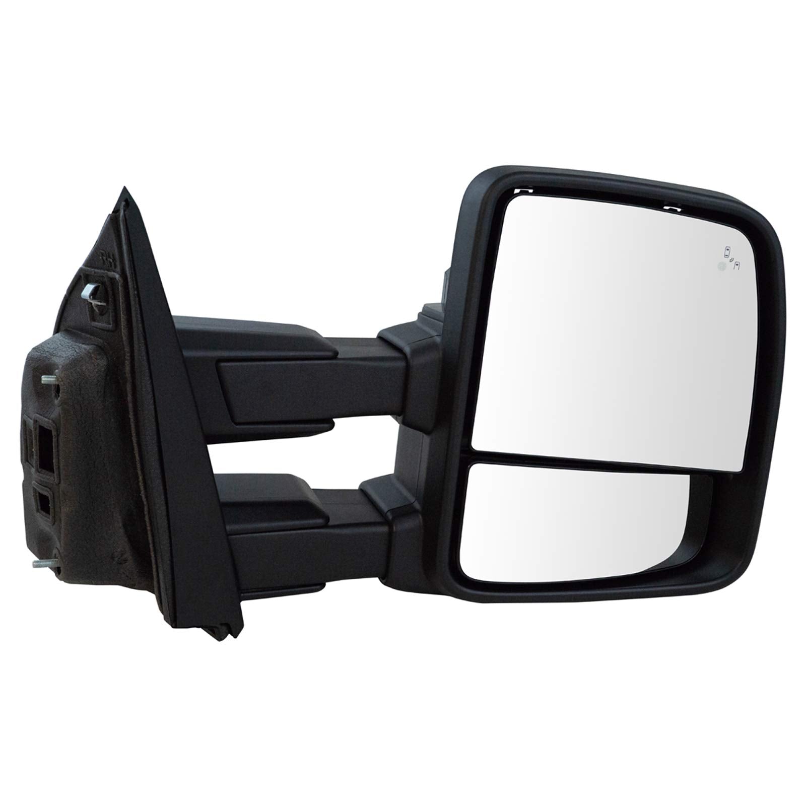 Trail Ridge Mirror Set Manual Folding Fo1320525 Fo1320526 Fo1321525 Fo1321526 Compatible With 2015-2018 Ford F-150