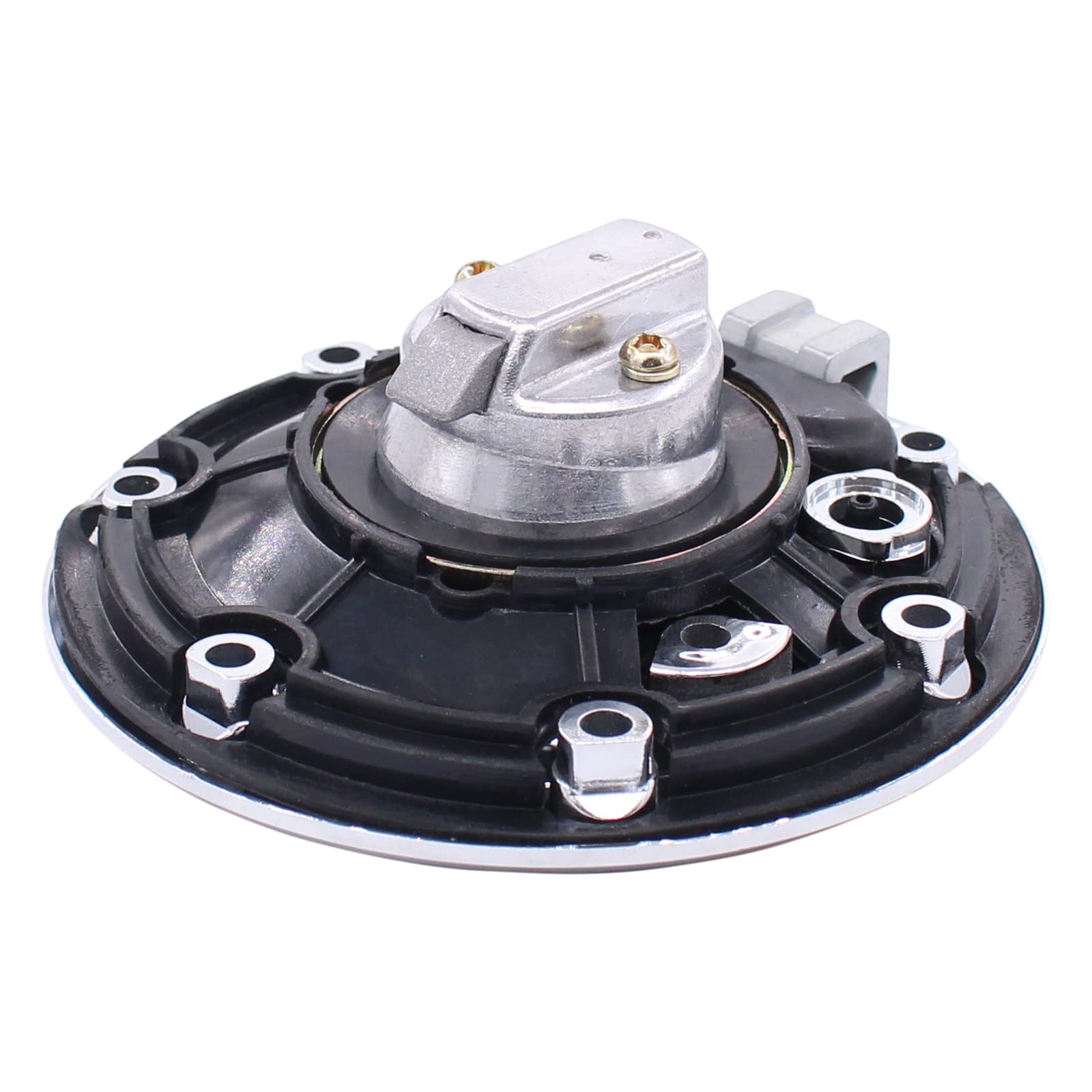 NewYall Fuel Gas Tank Cap Cover Lock with Keys for Kawasaki Ninja 500 EX500 87-01/ZX600 87-99/ZX750 89-01/ZX9R ZX900 94-99/250 2