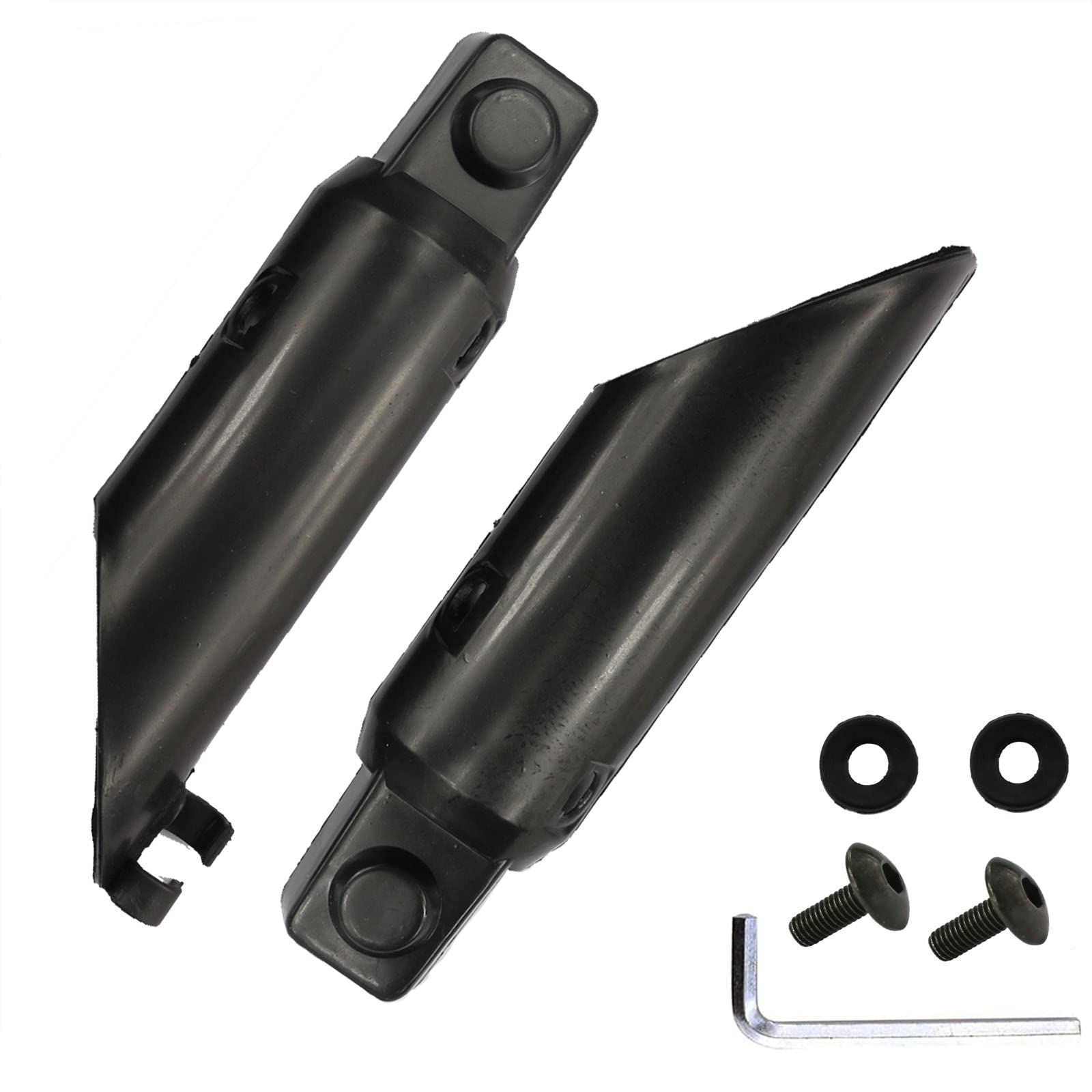 PRO BAT Plastic Fork Suspension Guard Cover for CRF50 XR50 Dirt Bike, Black