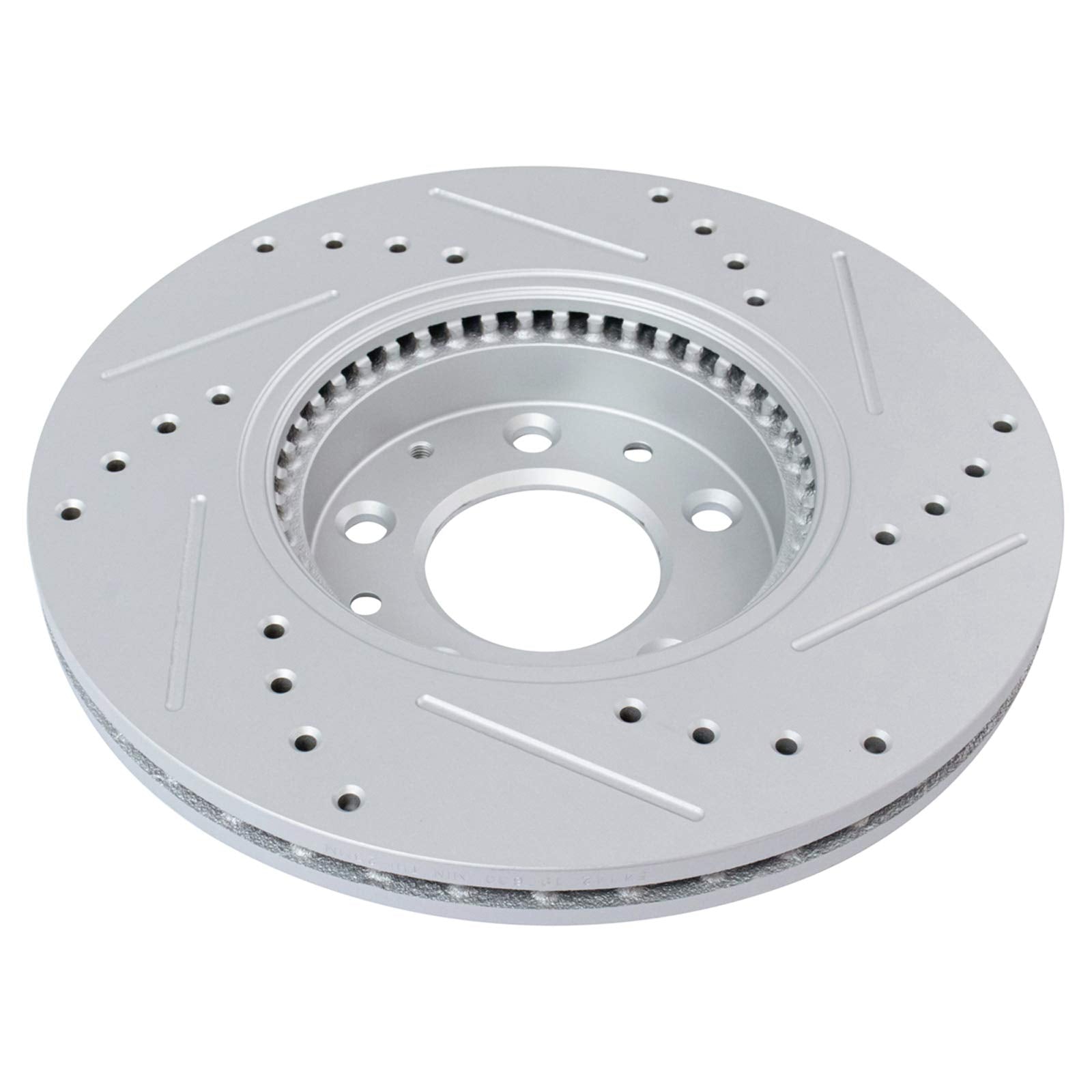Trq Front Performance Brake Rotors Set Premium G-Coated Compatible With 2006-2012 Ford Fusion 2007-2012 Lincoln Mkz 2006 Zephyr