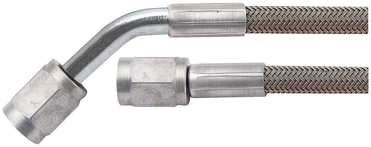 Allstar Performance ALL46301-18 18'' #3 Braided Steel Lines With -3 Ends