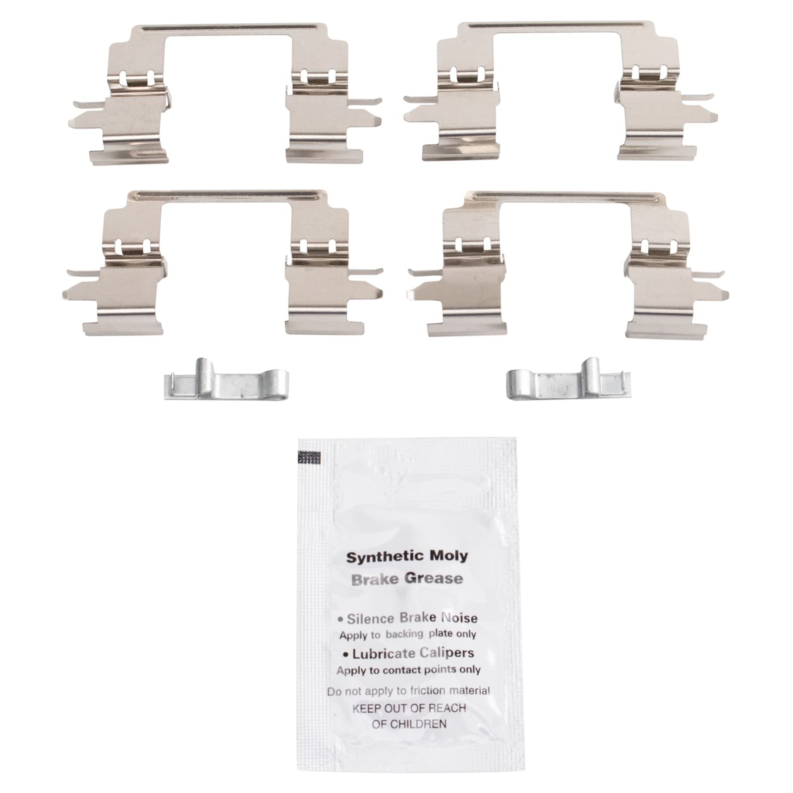 TRQ Rear Brake Pads Ceramic Compatible with 2015-2020 Chevrolet Colorado GMC Canyon