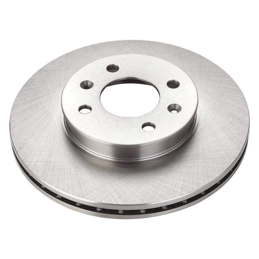 Trq Front Brake Rotors Set Vented Compatible With 2006-2011 Hyundai Accent Kia Rio