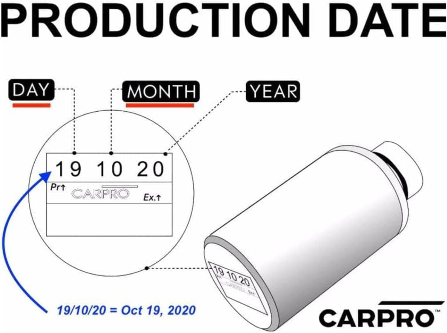 Carpro Ironx Iron Remover: Lemon Scent - Stops Rust Spots And Pre-Mature Failure Of The Clear Coat, Iron Contaminant Removal - 500Ml With Sprayer (17Oz)