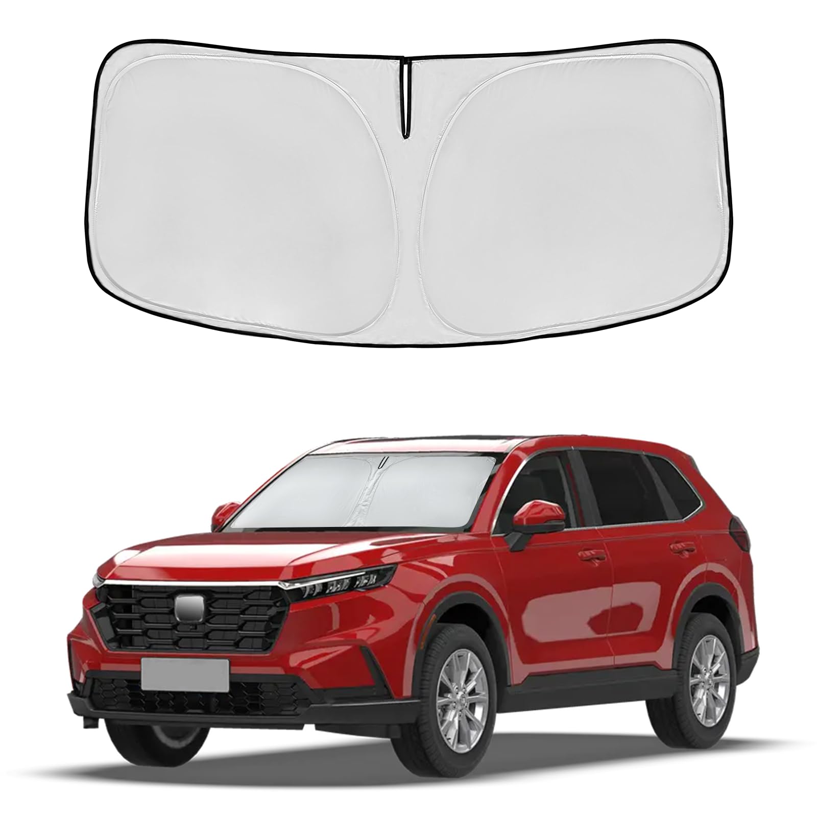 For Honda Crv 2023 2024 2025 Windshield Sunshade Cr-V Accessories Sunshade Front Window Shade Custom Fit Crv Sun Visor Foldable