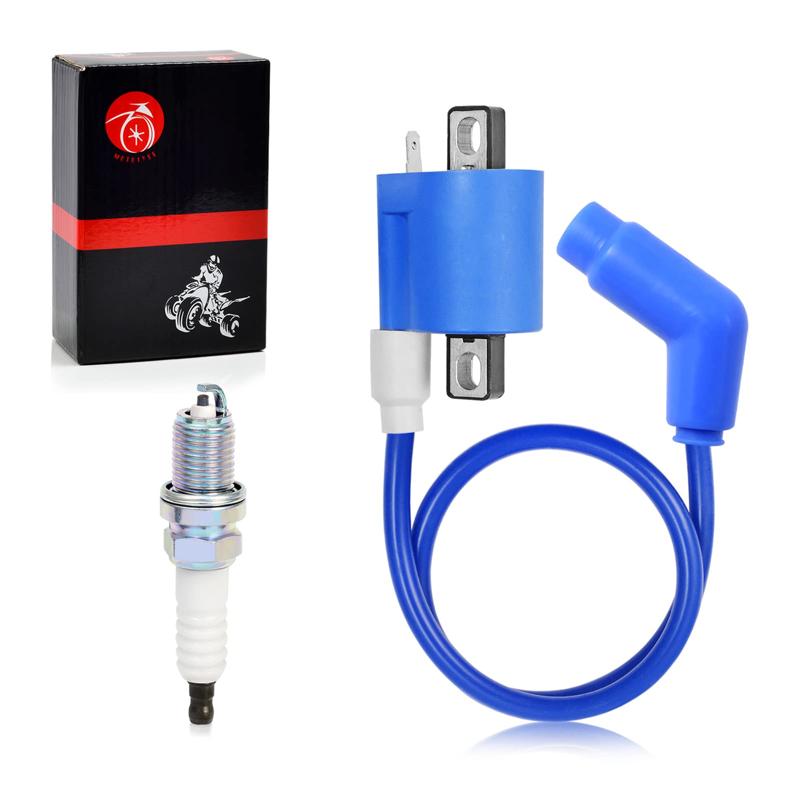 Ignition Coil Pack & Spark Plugs For Polaris ATP 330 Magnum Trail Boss 325 330 Trail Blazer 330 Xpedition 325 3087036 3086807 30
