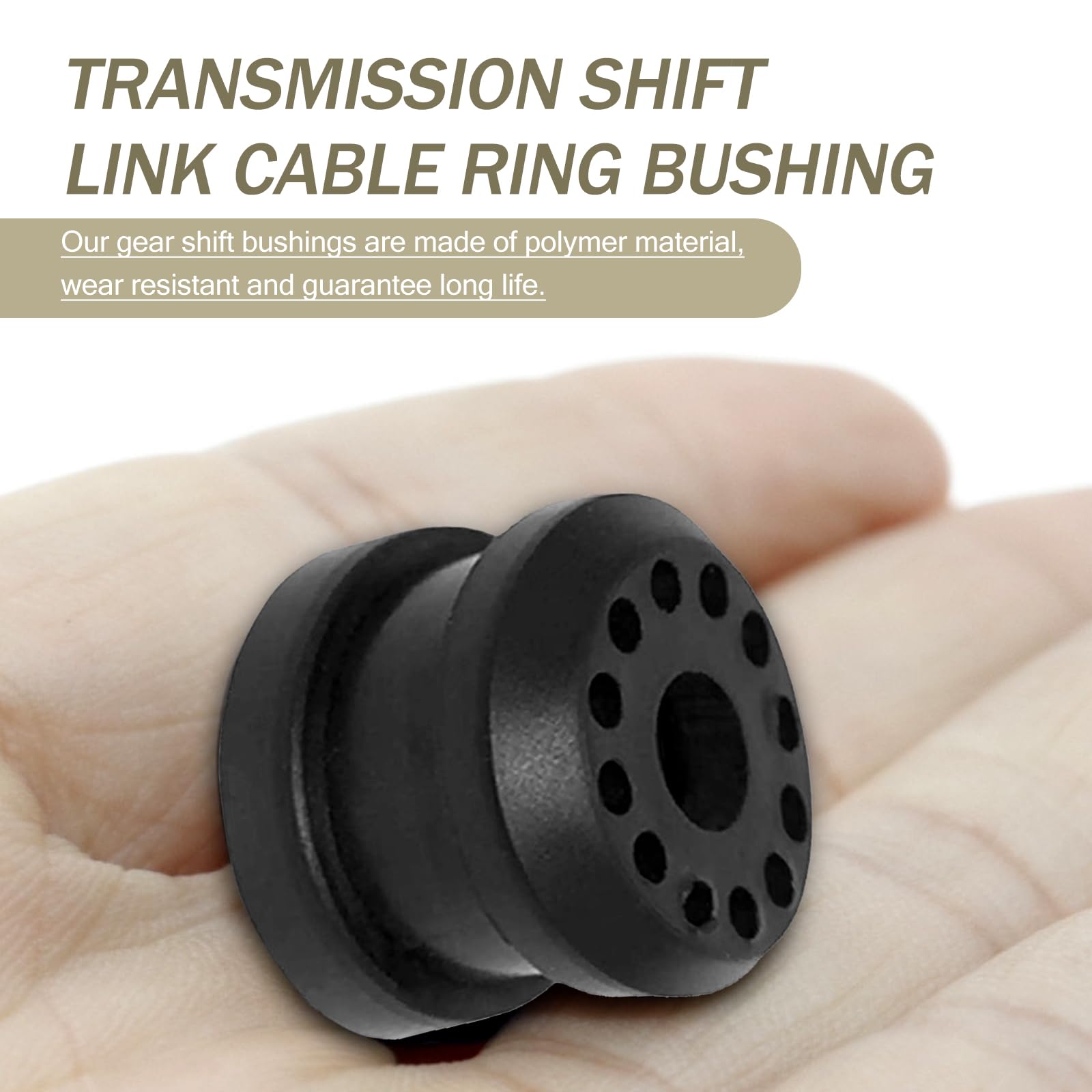 JawGrew 2 PCS Transmission Shift Linkage Grommet Bushing, Automotive Replacement Parts #68078974AA,68078975AA, Shift Linkage Rep