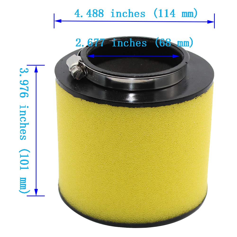 Air Filter 17254-Hn5-670 Replacement For Honda Rancher 350 Trx350Te Trx350Tm 2000-2006 Rancher 400 Trx400Fa Trx400Fga At 2004-2007 Atv