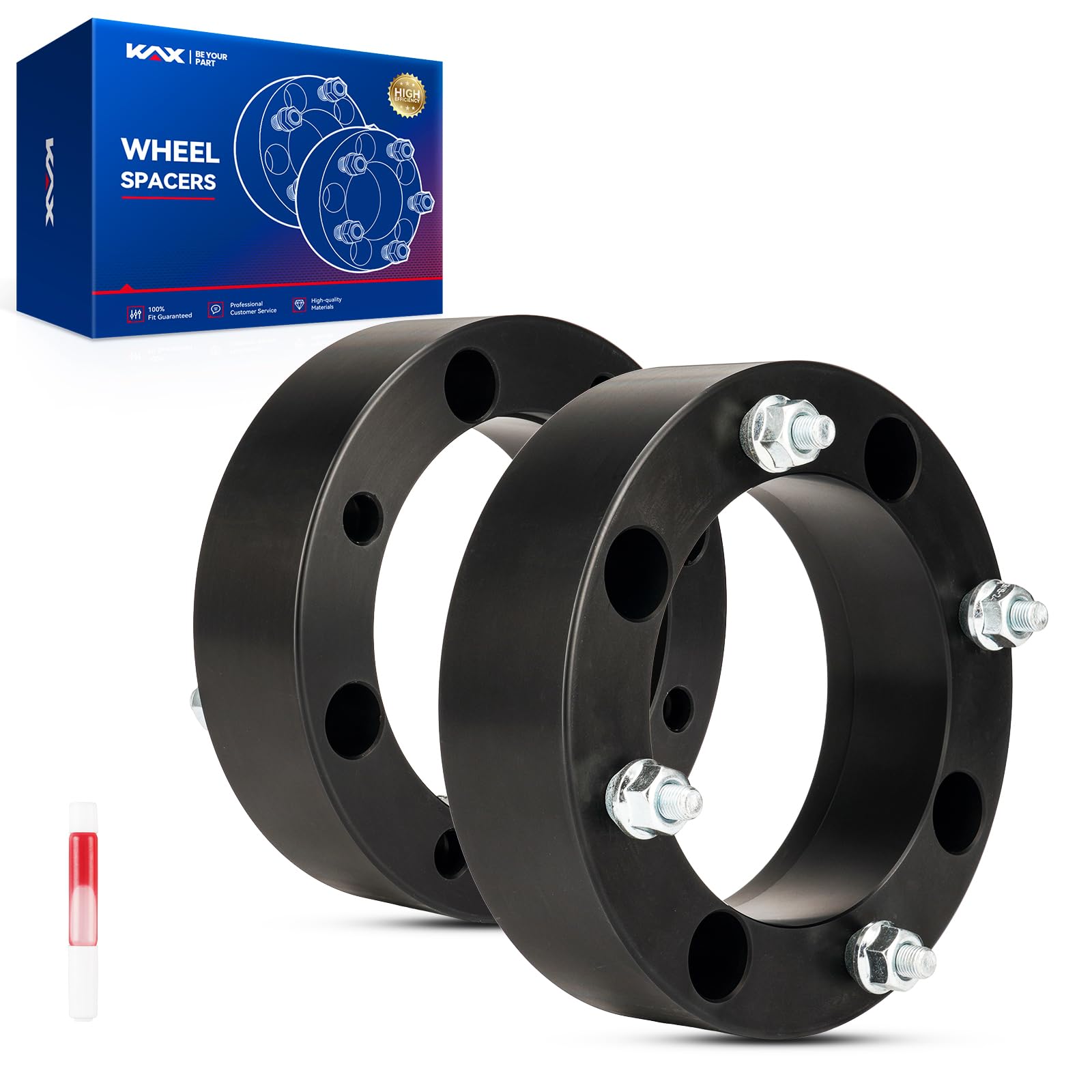 Kax 4X156 Atv Wheel Spacers,2 Inch 4 Lug Centric Atv Wheel Spacers Fit For Yamaha, Polaris, Yfm660R Raptor, Sportsman 500 Ho, Po