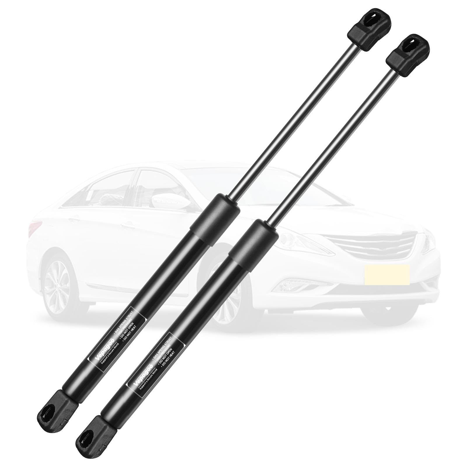 Vepagoo Pm2025 Front Hood Gas Struts Fit For 2002-2005 Hyundai Sonata Sedan Shocks Lift Support Springs, Replacement Oem Sg36700
