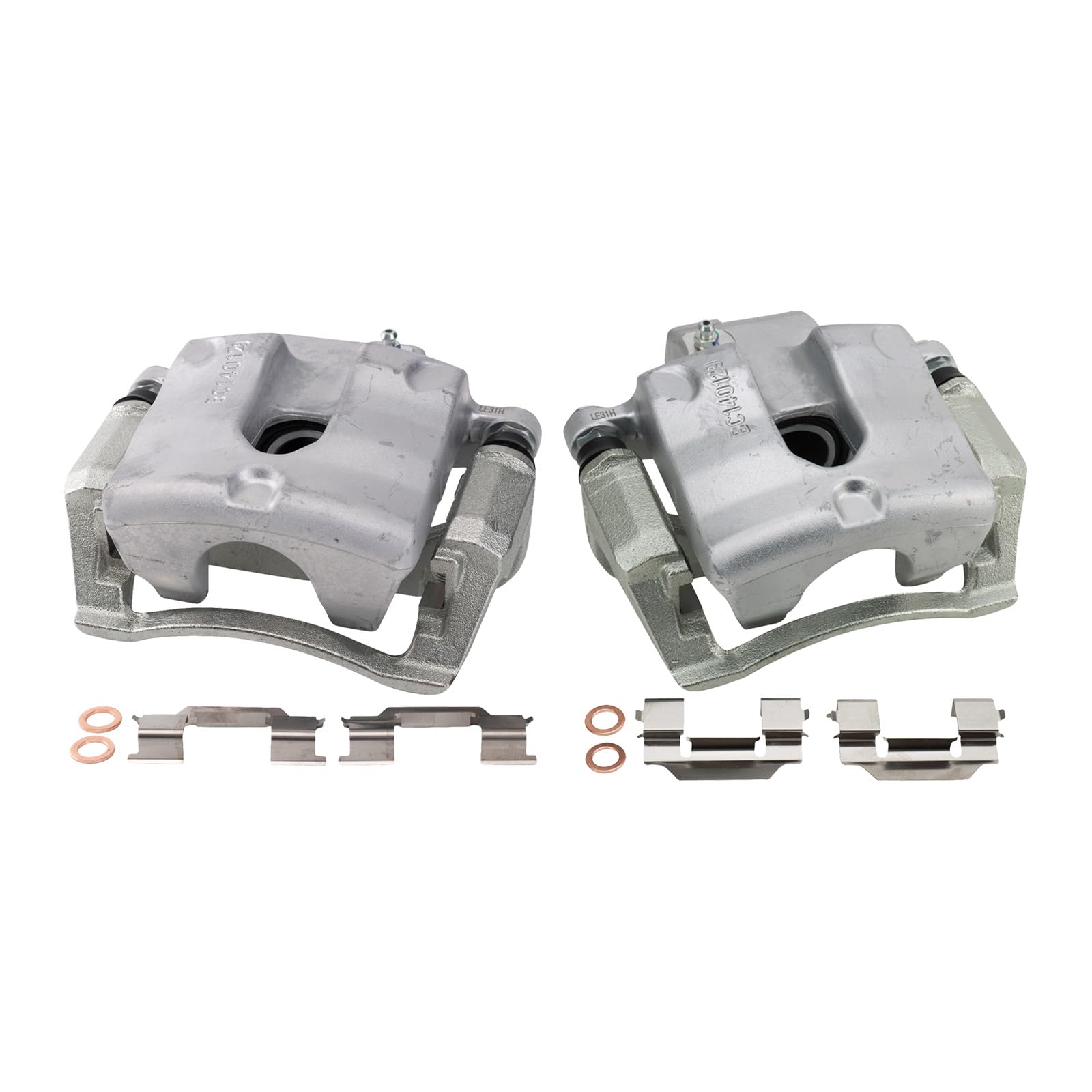 Trq Rear Brake Caliper Set Compatible With 2010-2015 Chevrolet Camaro