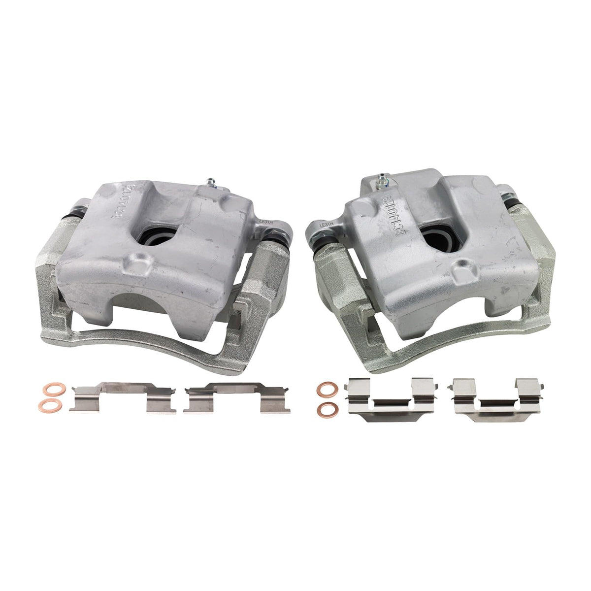 Trq Rear Brake Caliper Set Compatible With 2010-2015 Chevrolet Camaro