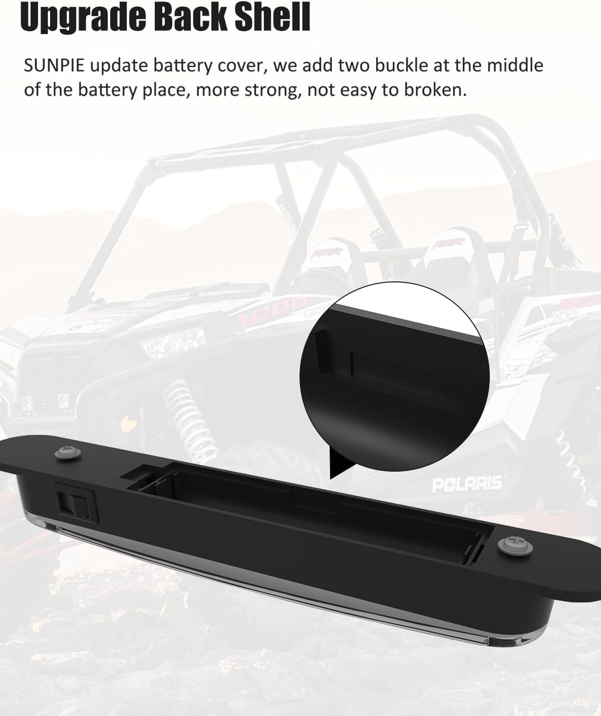 Sunpie Utv Dome Light Interior Lighting Compatible With Polaris Can Am Pioneer/Talon Kawasaki Mule/Terxy Arctic Cat Golf Cart Bo