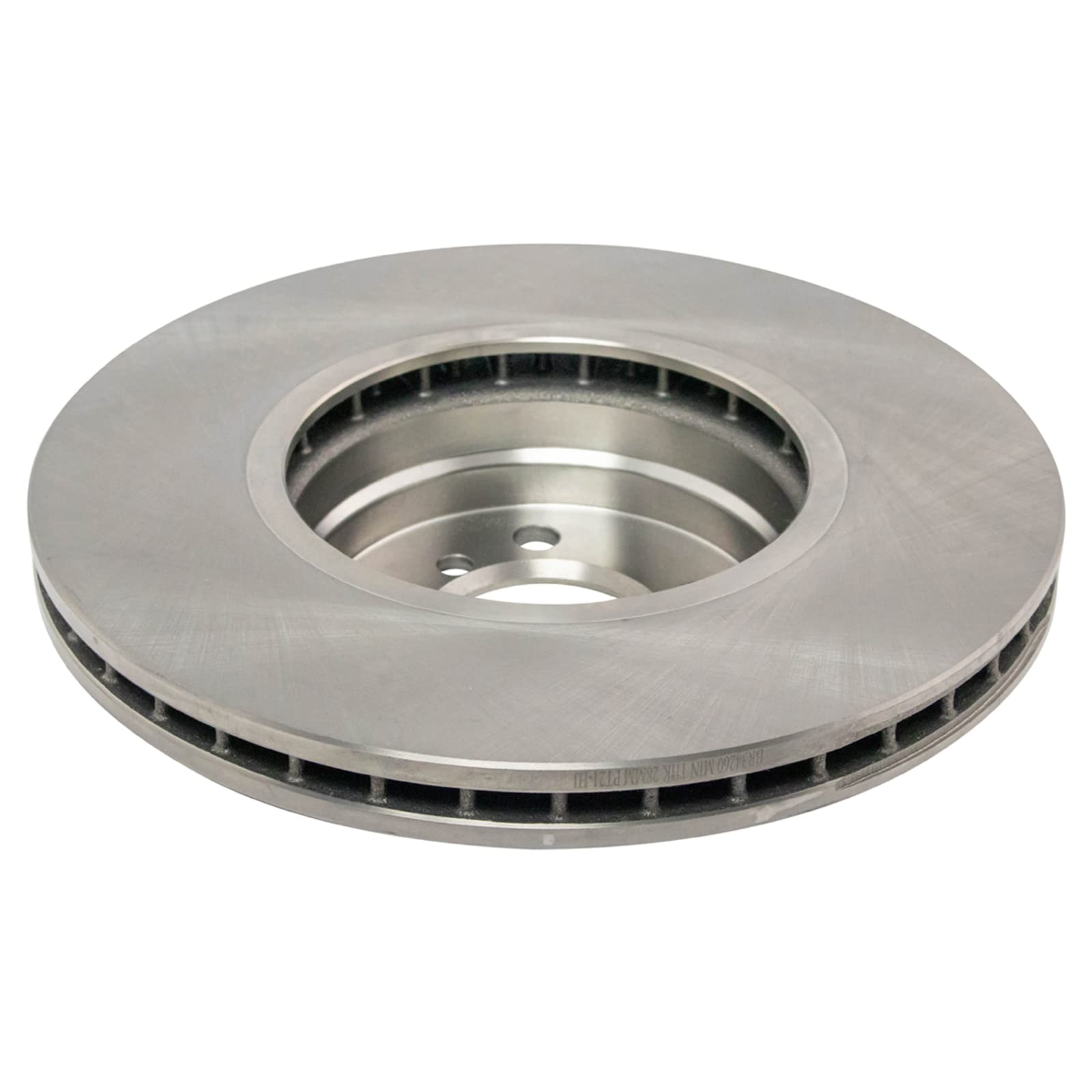 Trq Front Brake Rotors Set Vented Compatible With 2003-2005 Land Rover Range Rover