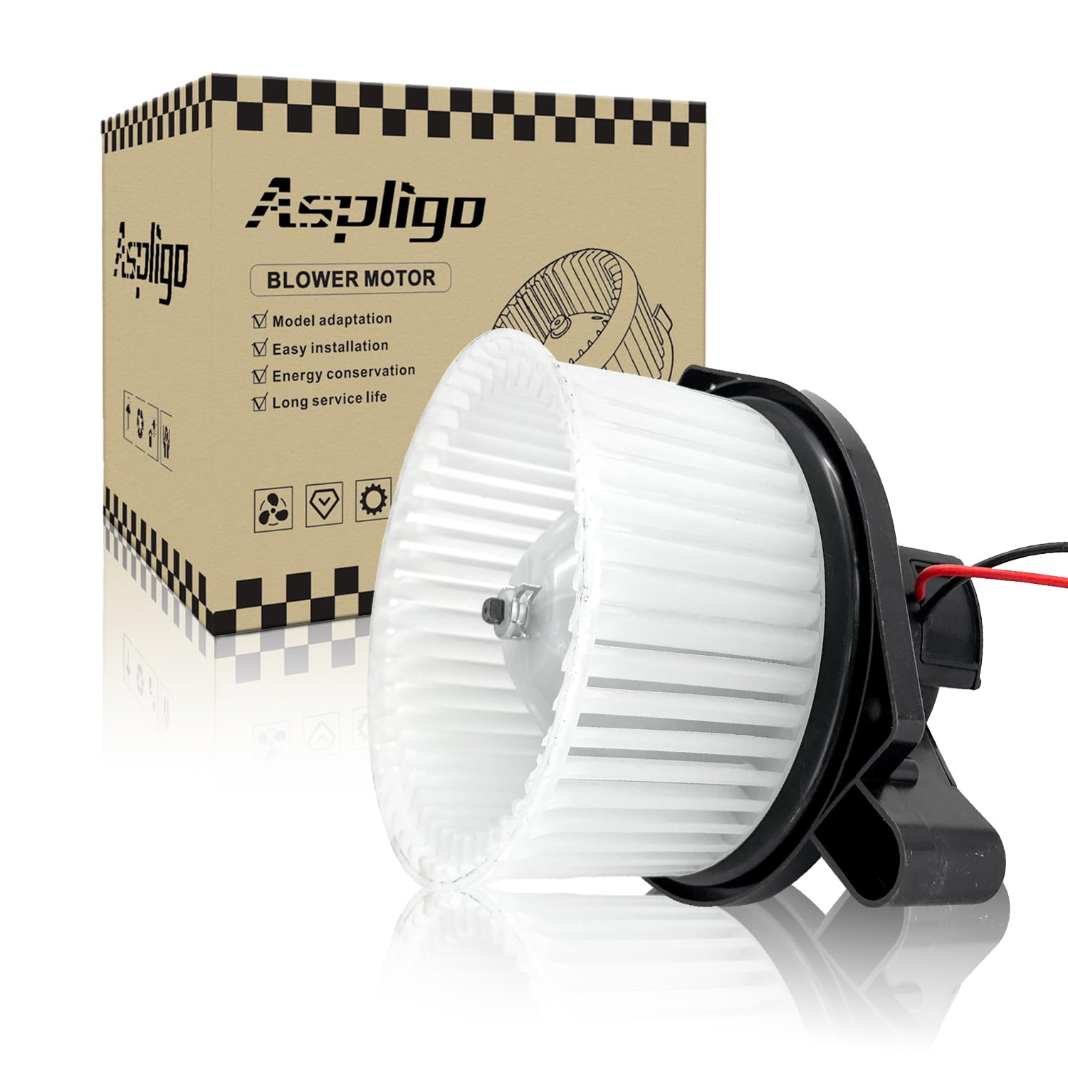 Aspligo 700187 Ac Heater Blower Motor Fan Assembly Fit For Chevy Colorado 2004-2012