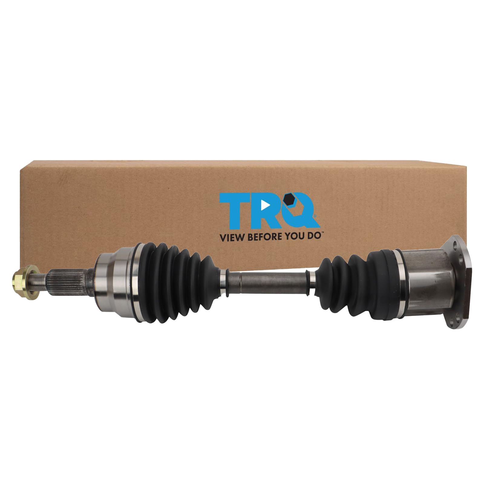 Trq Front Cv Axle Shaft Assembly Compatible With 2003-2014 Chevrolet Express 1500 2003-2005 Express 2500 Gmc Savana 1500 2003 Sa