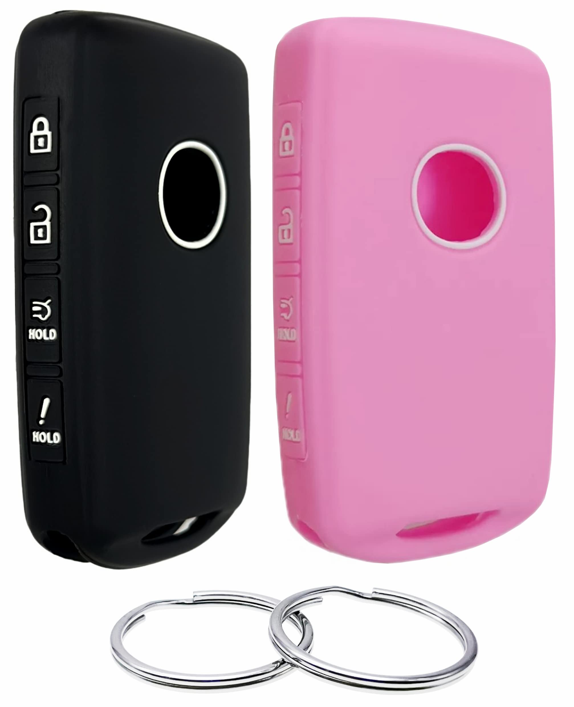 REPROTECTING Silicone Rubber Key Fob Cover Compatible with 2019-2025 Mazda 3 6 CX-30 CX-5 CX-9 CX-50 WAZSKE11D01 662F-SKE11D010 