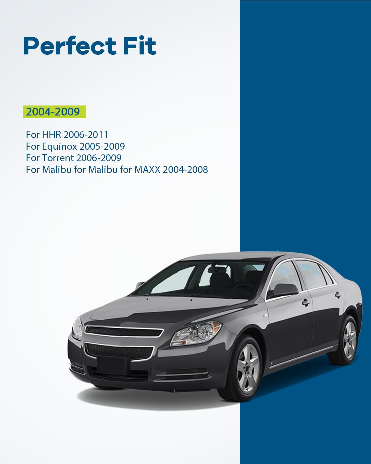 Lujuntec Exterior Door Handle - Front Passenger Right Side, Black Direct Replacement For Equinox 2005-2009,For Torrent 2006-2009,For Malibu For Malibu Replaces Oe 25869519 Cover Fr:15916608