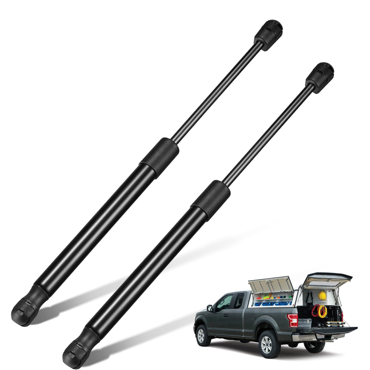 Bdfhyk C1623609 13.9Inch 30Lbs (133N) Gas Shocks Struts Lift Support For Are Atc Leer Camper Shell Awning Snugtop Topper Canopy