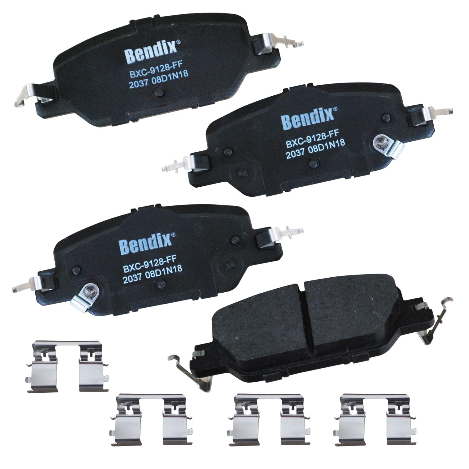 Bendix Priority1 Cfc2037 Ceramic Rear Brake Pads For Honda Cr-V 2024-2017