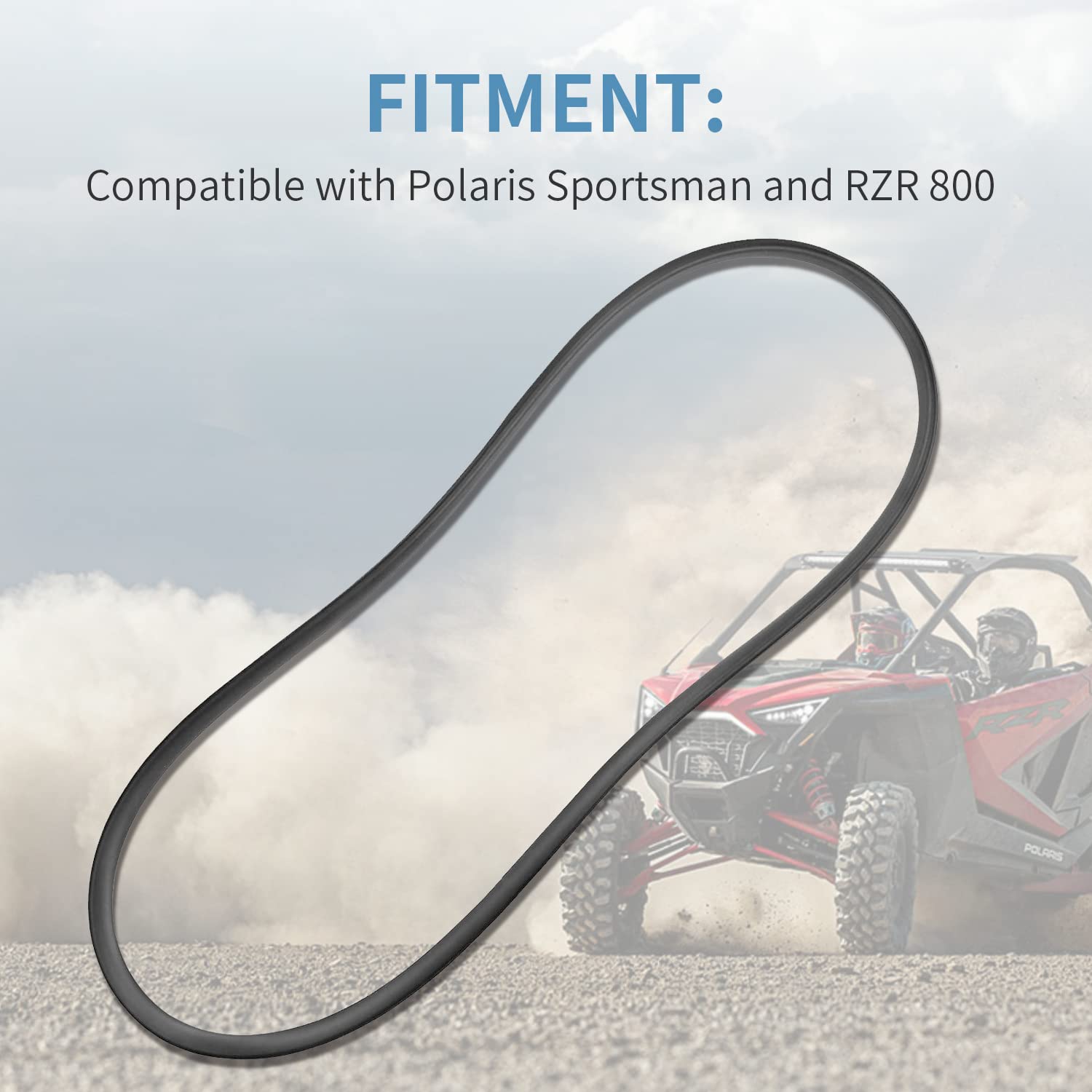 PEATOVIE Belt Box Seal Drive Clutch Gasket Cover for Polaris Sportsman RZR 800 - Durable, Reliable Replacement Part