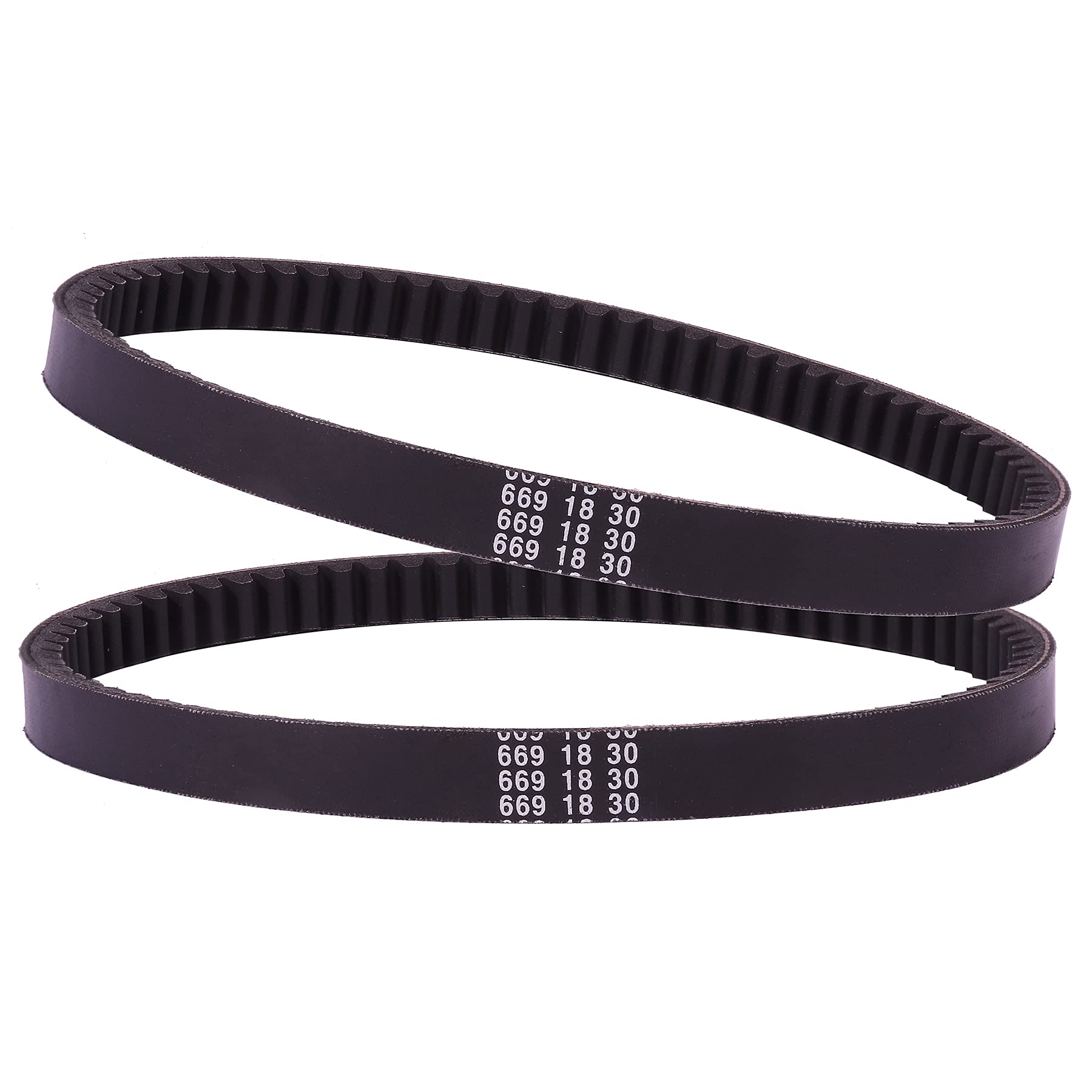 Stylemafia 139QMB Reinforced 669-18-30 Racing CVT Drive Belt Compatible with GY6 49cc 50cc