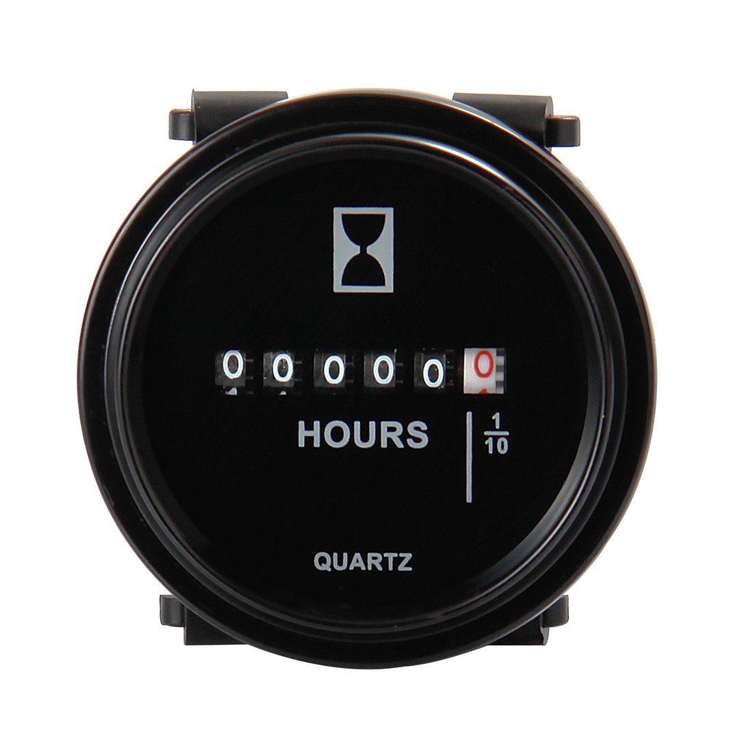 Mechanical Hour Meter Gauge - AIMILAR Professional Engine Hourmeter AC110-250V for Boat Auto ATV UTV Snowmobile Lawn Tractors Ge