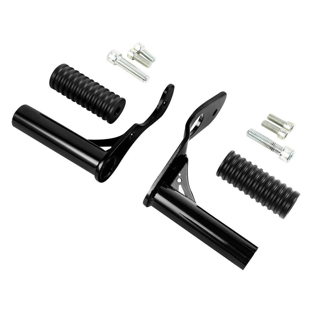 Wowtk Passenger Peg Crash Bar Frame Slider Fits For Harley Softail Street Bob,Low Rider And Heritage Classic 2018-2024