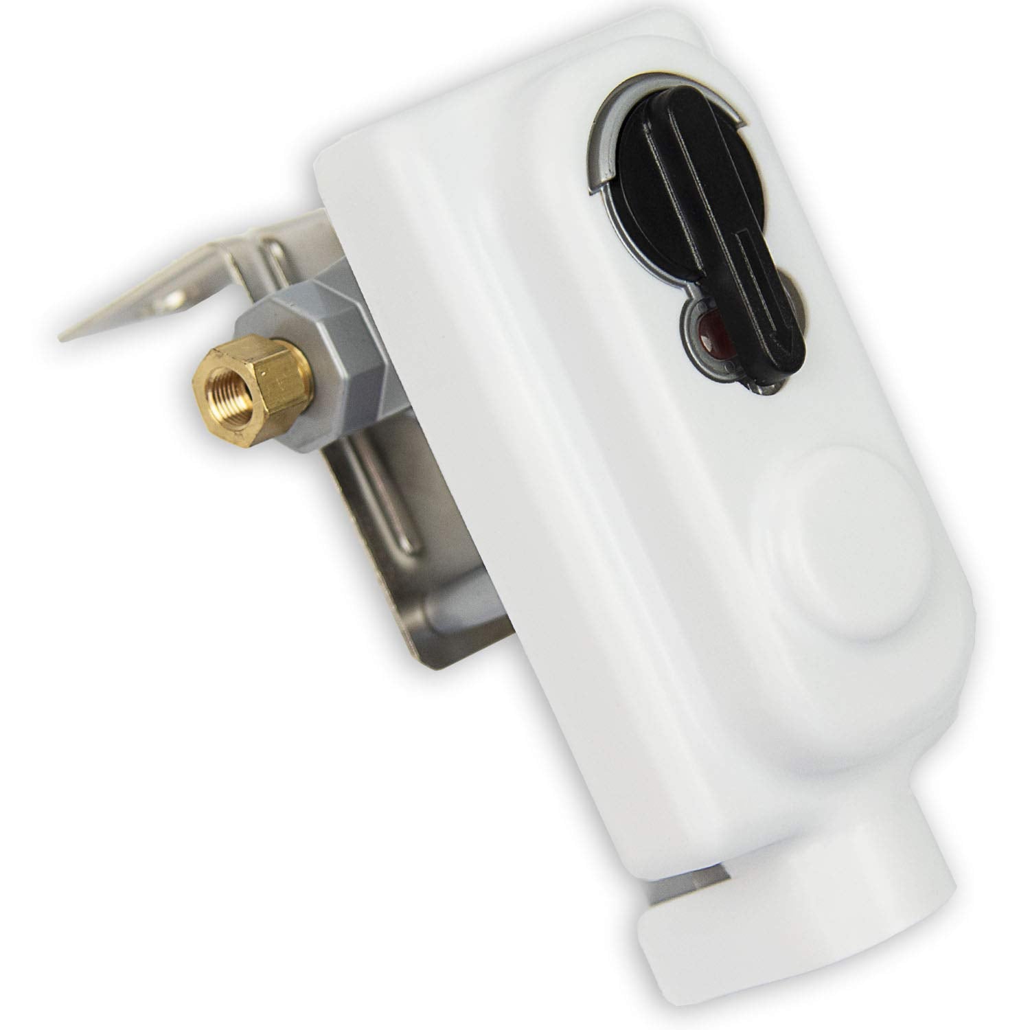 Flame King (Acr6) Without Pigtails 2-Stage Auto Changeover Lp Propane Gas Regulator For Rvs, Vans, Trailers
