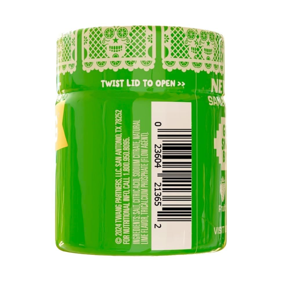 Twang Lime Seasoning Salt Snack Topping, 1.15-Ounce Shaker, Pack of 10