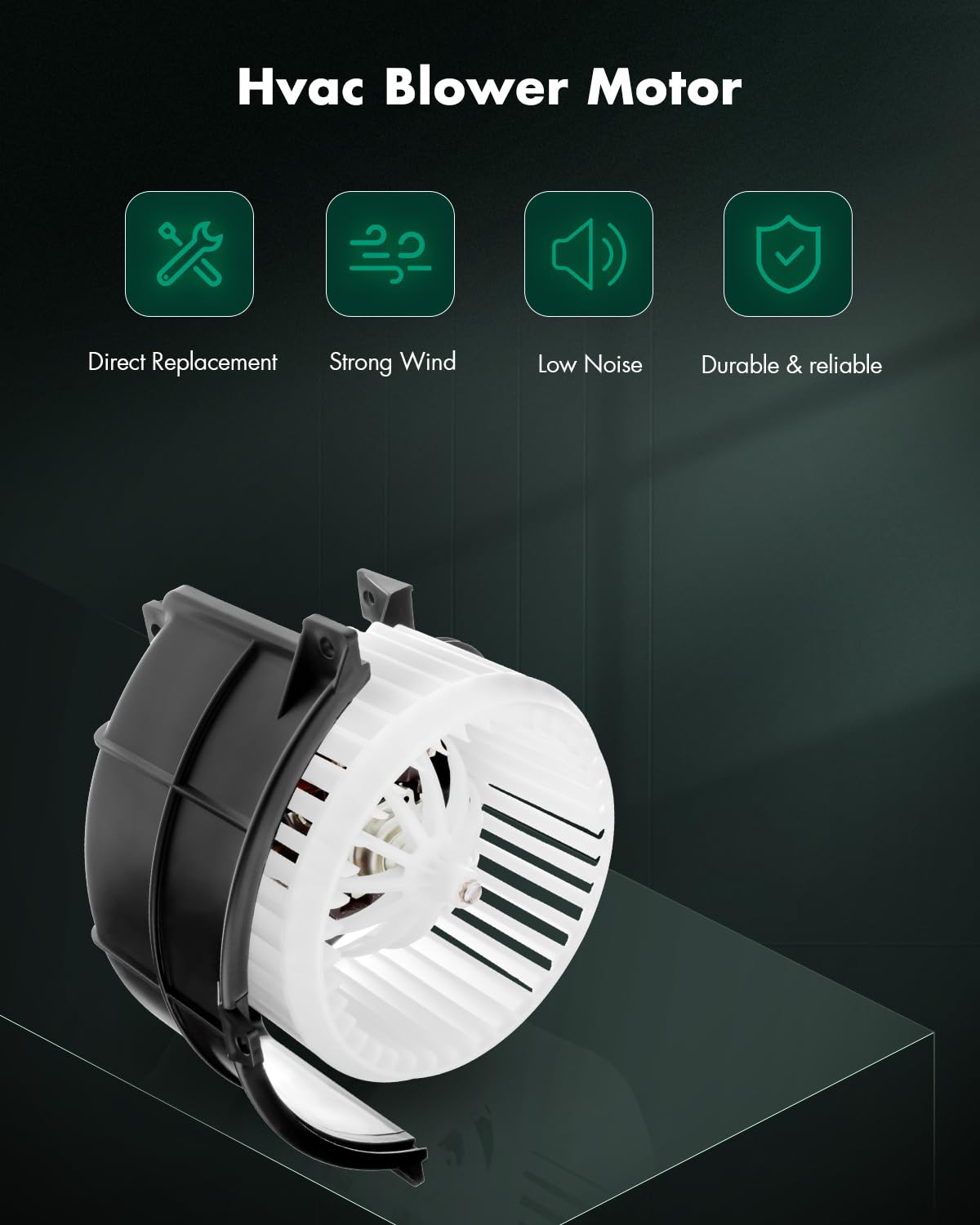 Scitoo 700262 Front Hvac Blower Motor With Fan Cage For Audi For Q7 2007-2015,For Porsche For Cayenne 2003-2006 2008-2010,For Vo