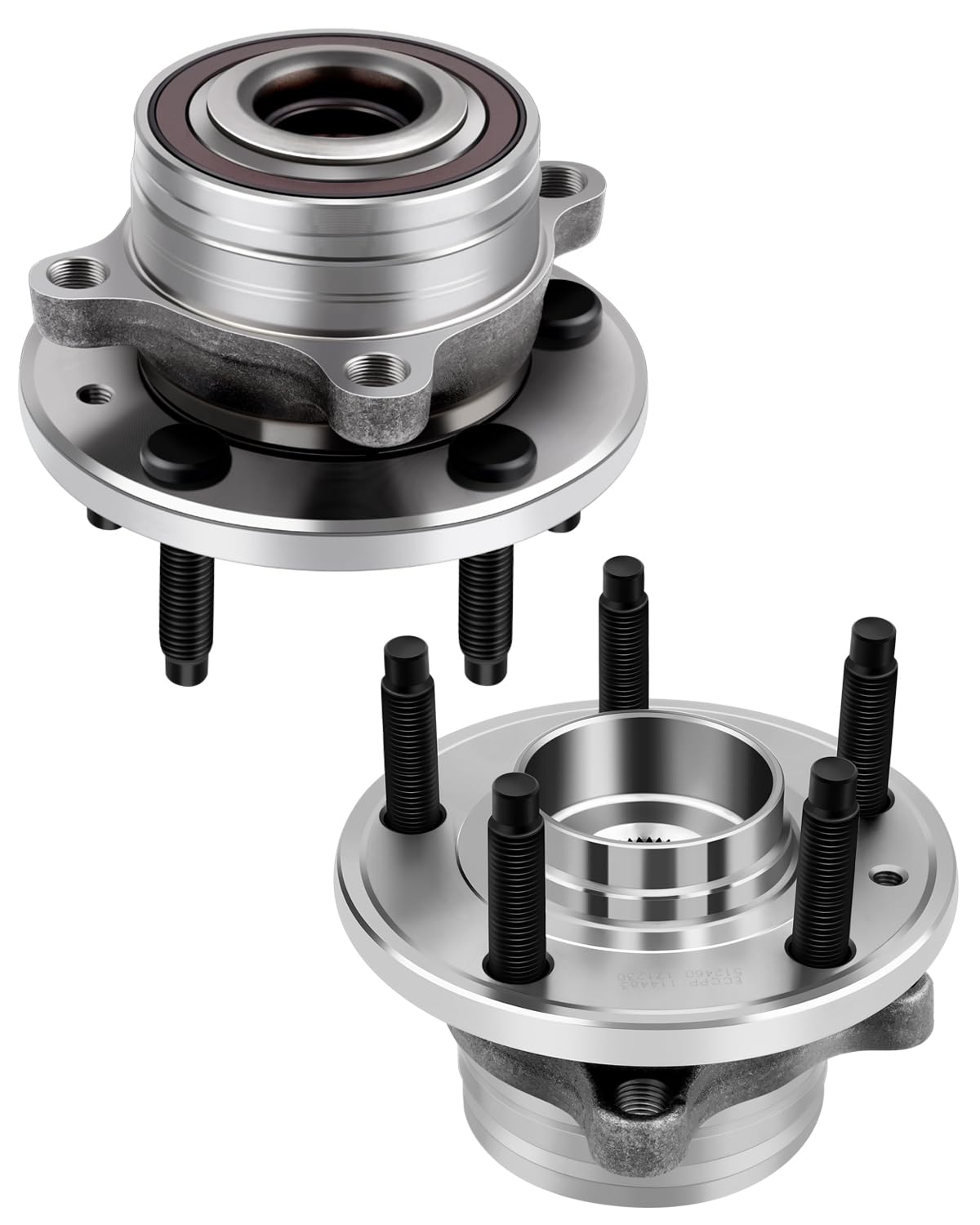 ECCPP Replacement For Wheel Bearing Hub 512460 X2 Hub Bearing Assembly Hub Assemblies Front Rear Axle 5 Lugs For Ford Explorer/F