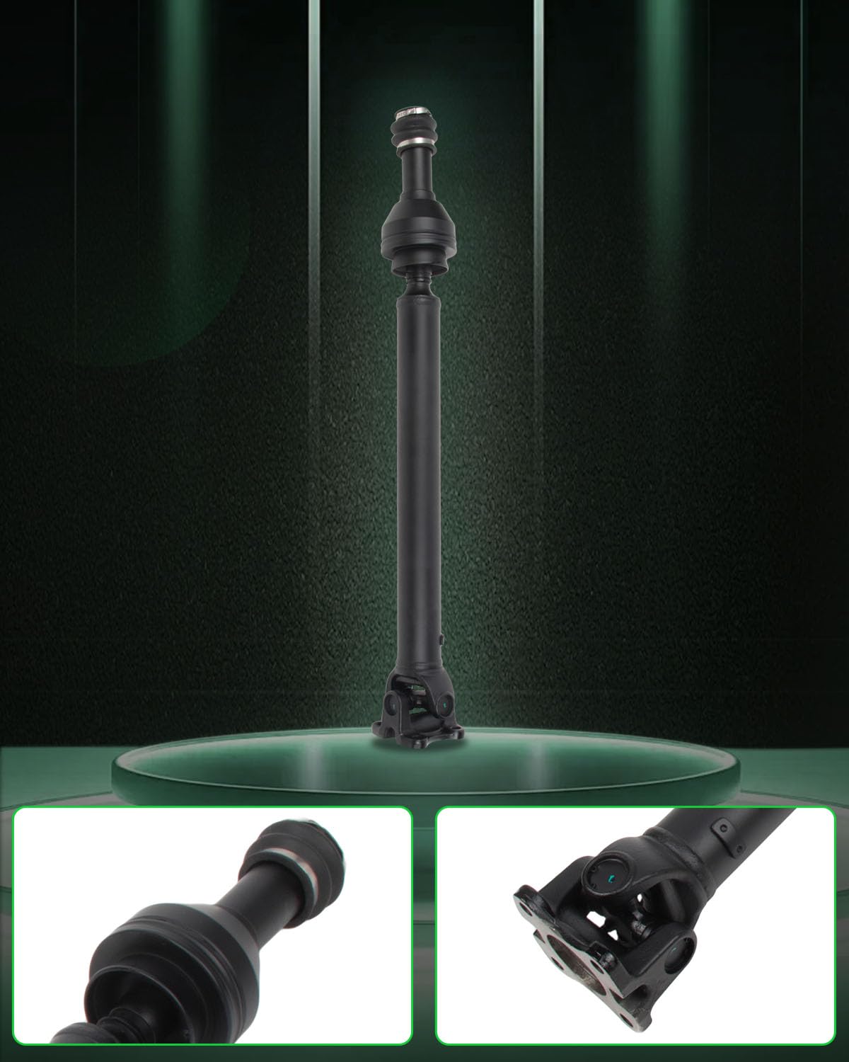 Scitoo 33'' Front Drive Shaft Assembly Propeller Shaft Compatible For Dodge Ram 1500 2002-2006 19100539-101 19100539-102 1910053