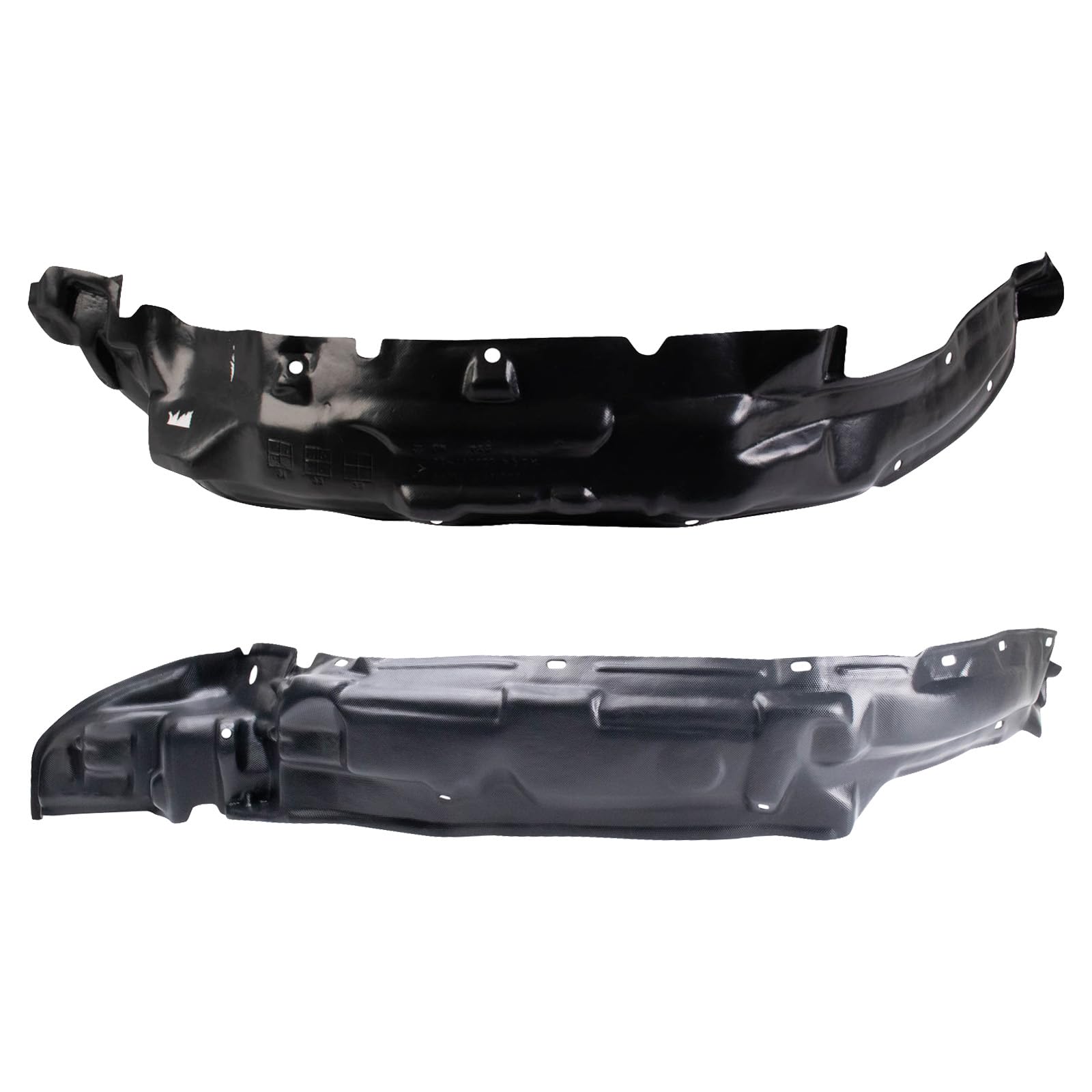 Trq Inner Fender Liner Set Compatible With 1993-1995 Toyota Pickup To1250101 To1251105