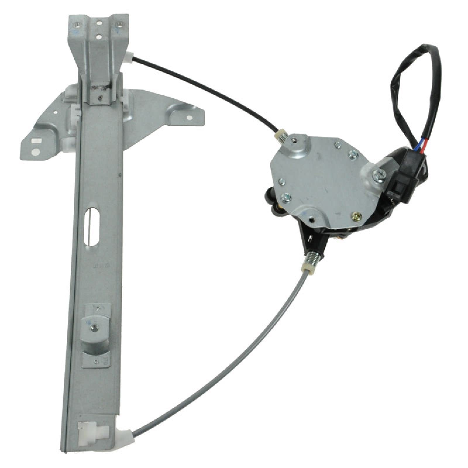 Trq Rear Right Power Window Regulator & Motor Assembly Passenger Side Compatible With 2006-2013 Chevrolet Impala 2014-2016 Impal