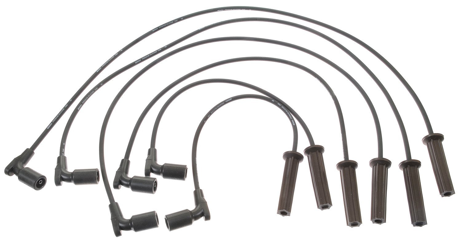 Acdelco Professional 9746Tt Spark Plug Wire Set, Black