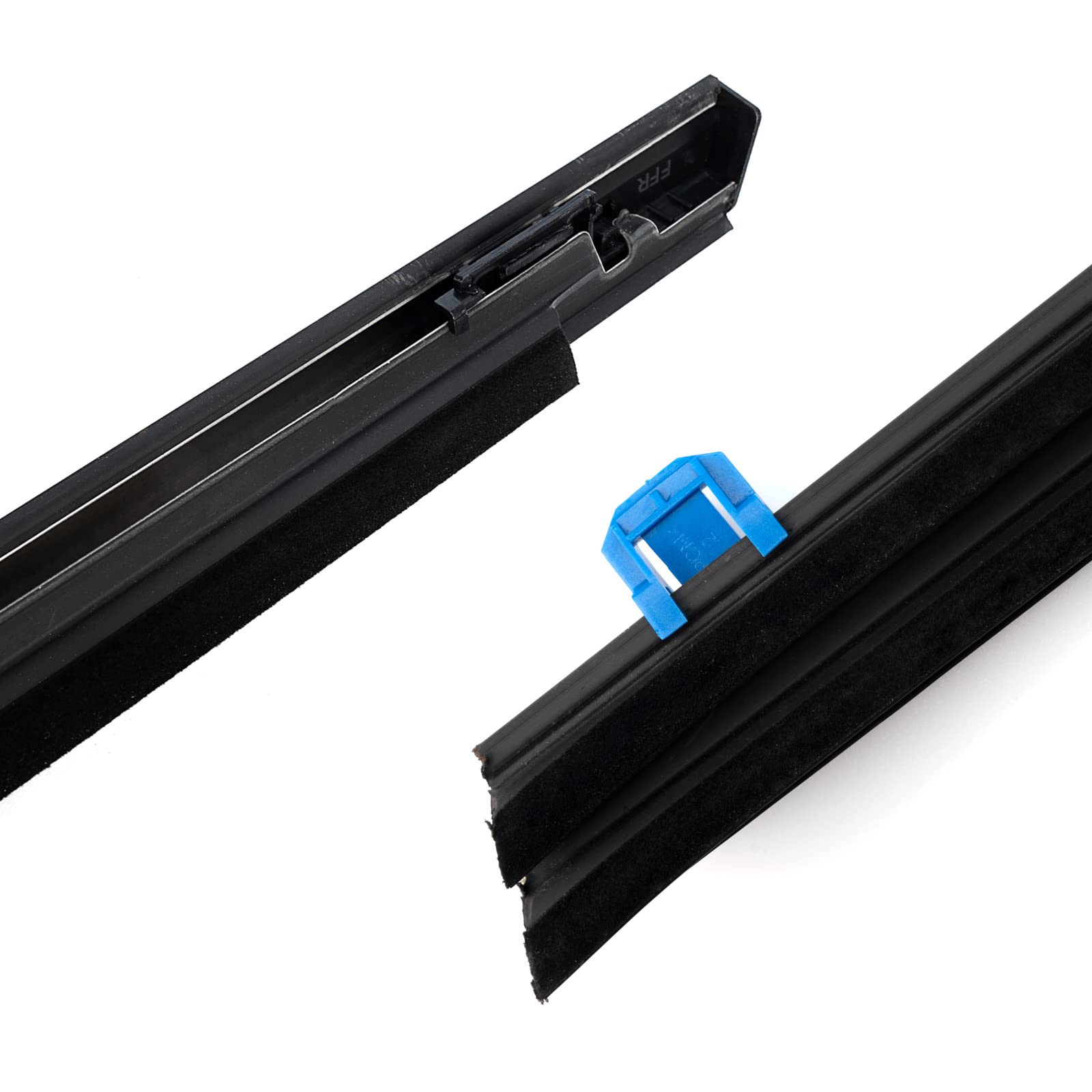 Geataat 4Pcs Weatherstrip Window Moulding Trim Seal Belt Compatible With 2012-2015 Honda Civic Replace# 72410Tr0A01