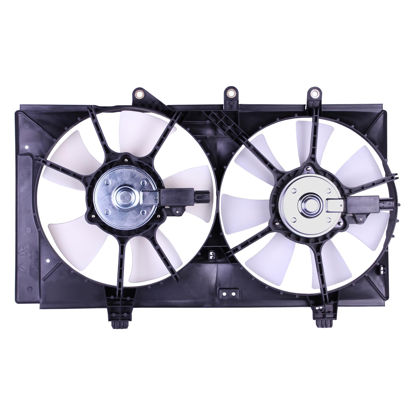 TYG Upgraded Cooling Fan Assembly for 2001 Dodge Neon 4 Speed A/T, 2002 Dual Fan, 2003-2005 2.0L A/T | Racing-Level OE Replaceme