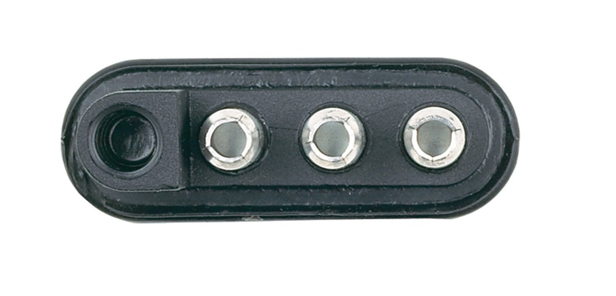 Hopkins Towing Solutions 48105 4 Wire Flat Trailer End Connector With Splice Connectors