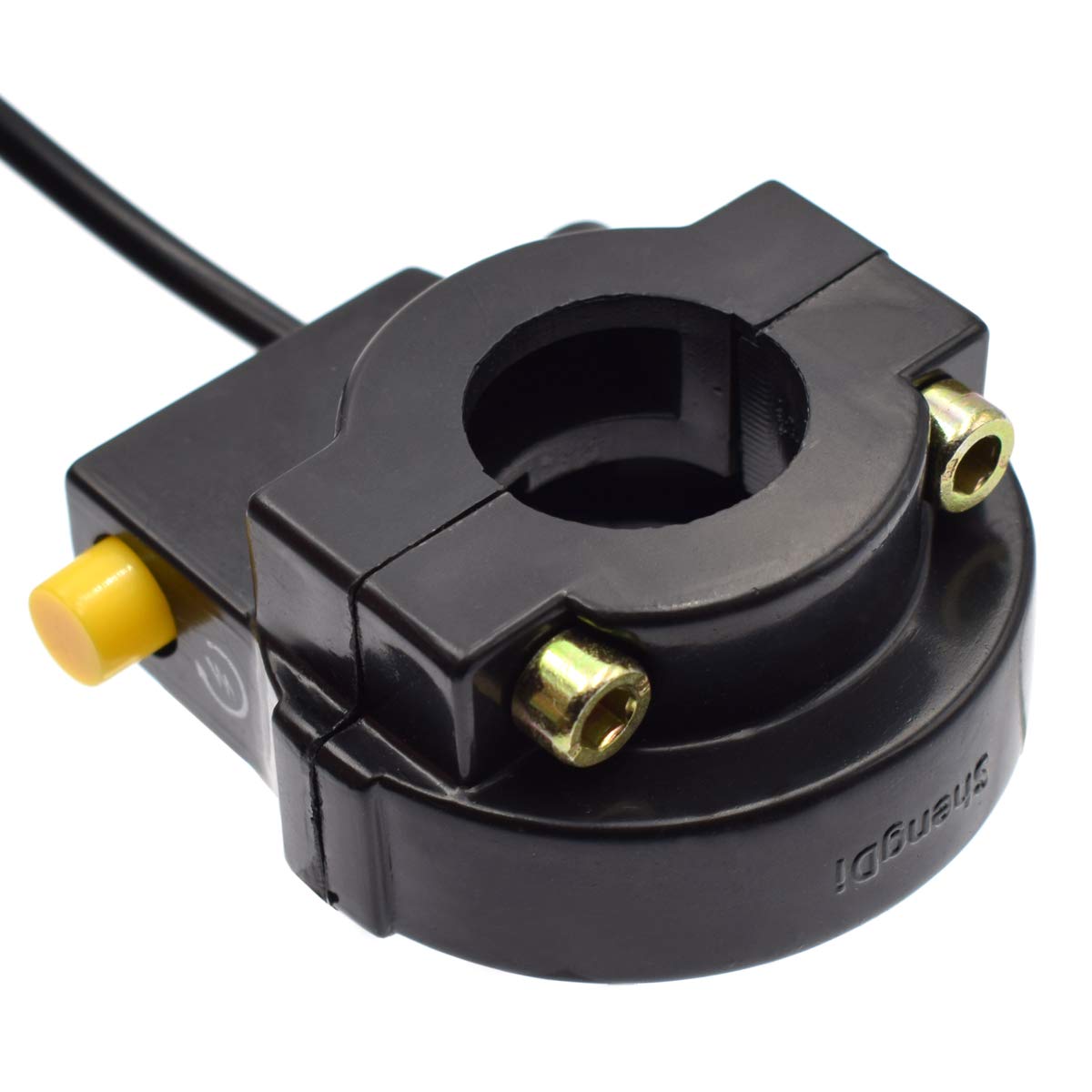 Royitay 7/8 22Mm Twist Throttle Accelerator Handle Grips, 75' Long Throttle Cable, Kill Switch Set For 33Cc 43Cc 49Cc 50Cc Zooma Stand Up Gas Scooter Coleman Ct200U Mini Bike Motorized Bicycle