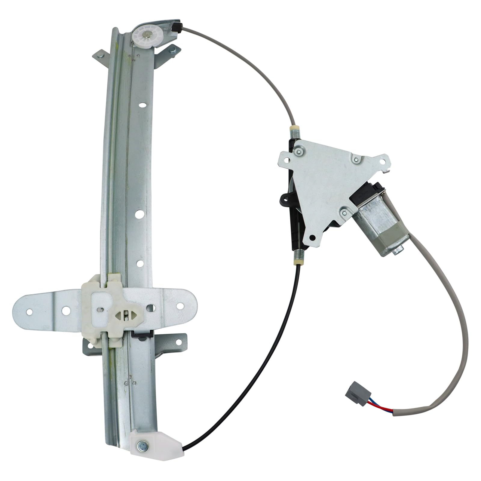 Trq Rear Right Power Window Regulator & Motor Assembly Passenger Side Compatible With 1992-2011 Ford Crown Victoria Mercury Gran