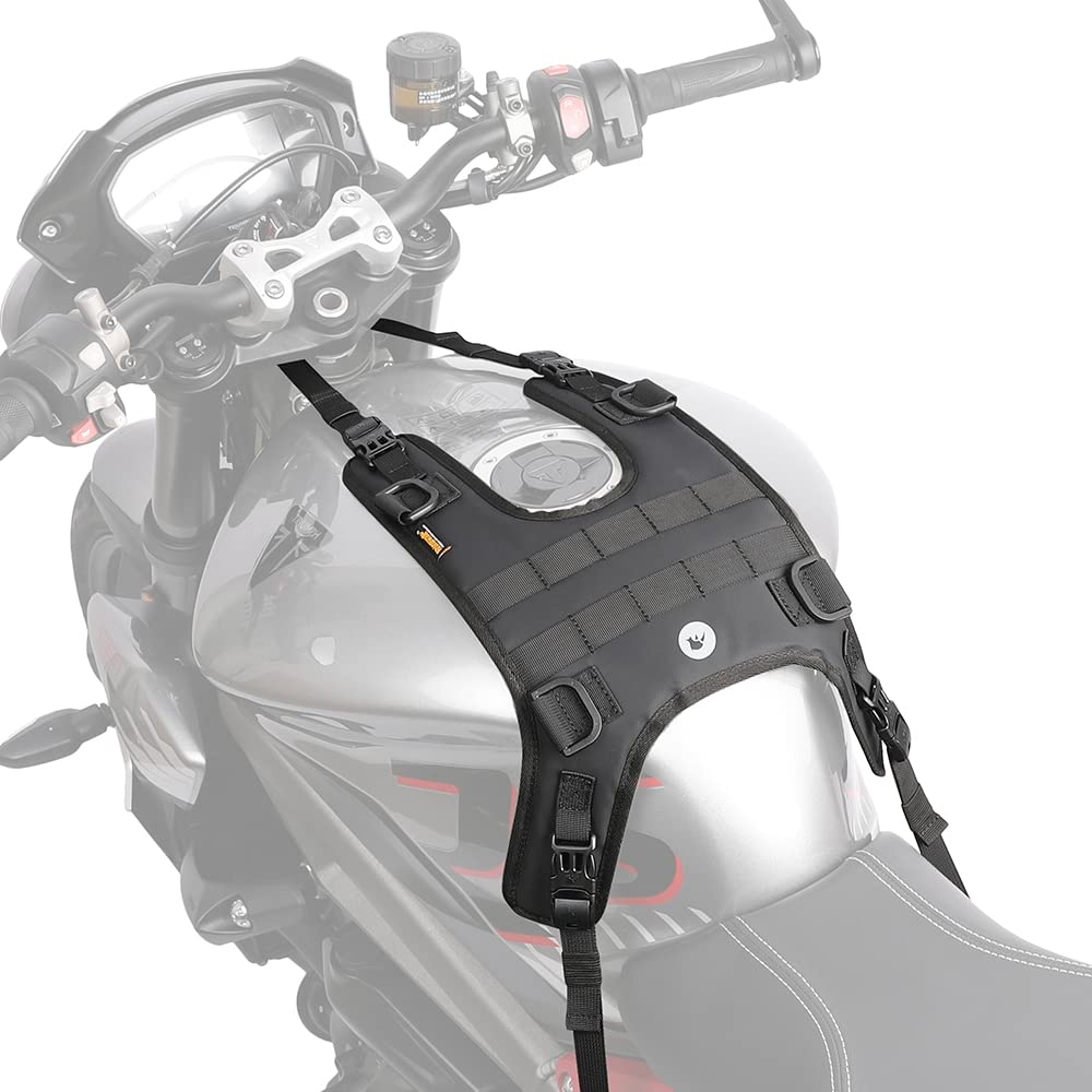 Rhinowalk Motorcycle Tank Bag/Bumper Bag Universal Saddle Bag Mounting Base