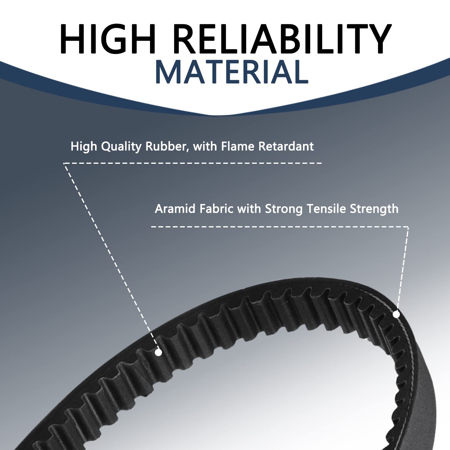 3Pcs Go Kart Drive Belts Fit For 30 Series Torque Converter Go Kart Parts - Drive Belt Clutch Replacement For Manco 5959 / Comet 203589 / Murray12-8487