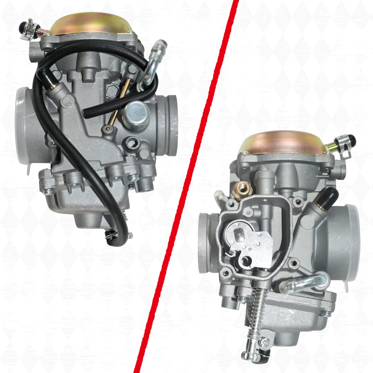 330 Carburetor Fits For Polaris Sportsman Magnum Trail Boss Blazer Scrambler Predator Pedition 325 330 400 425 500 600 700 Carburetor 2X4 4X4 6X6 Atv Quad