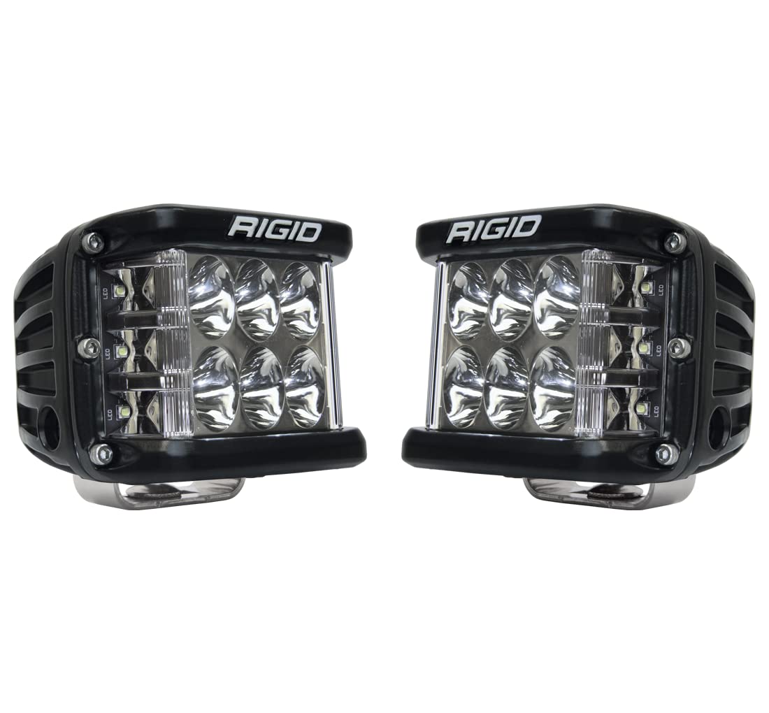 Rigid Industries - D-Ss Pro Driving Surface Mount Pair Compact Lighting Solution Driving Lights Led Lights Off Roading Driving L